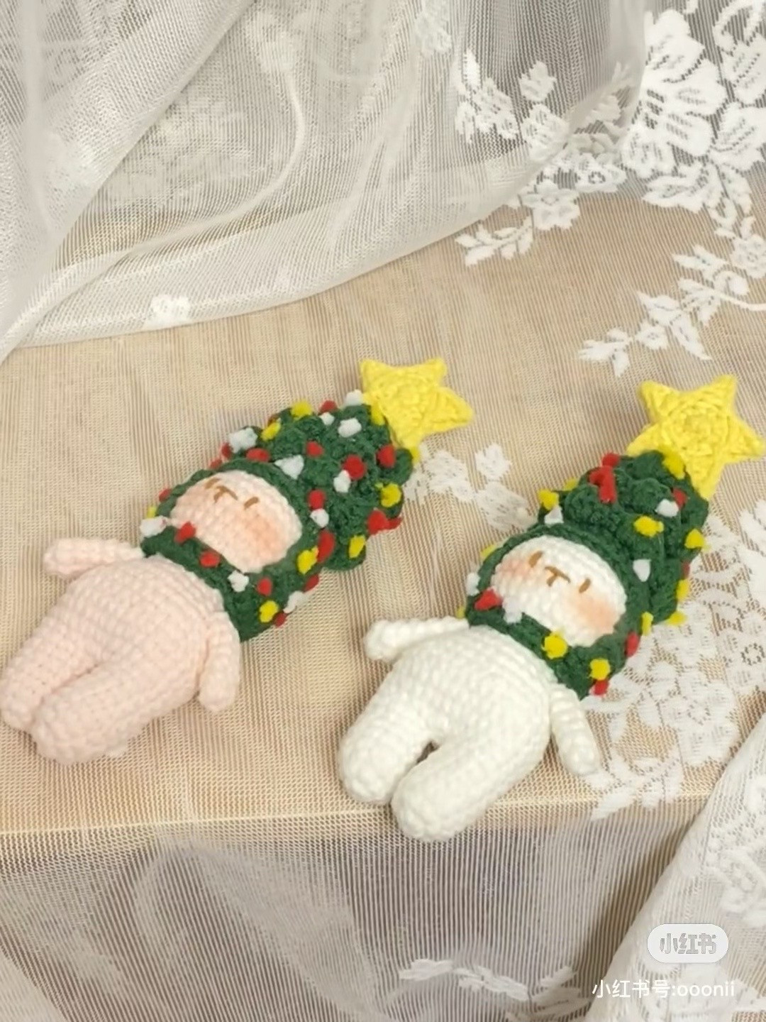 Christmas bear crochet pattern