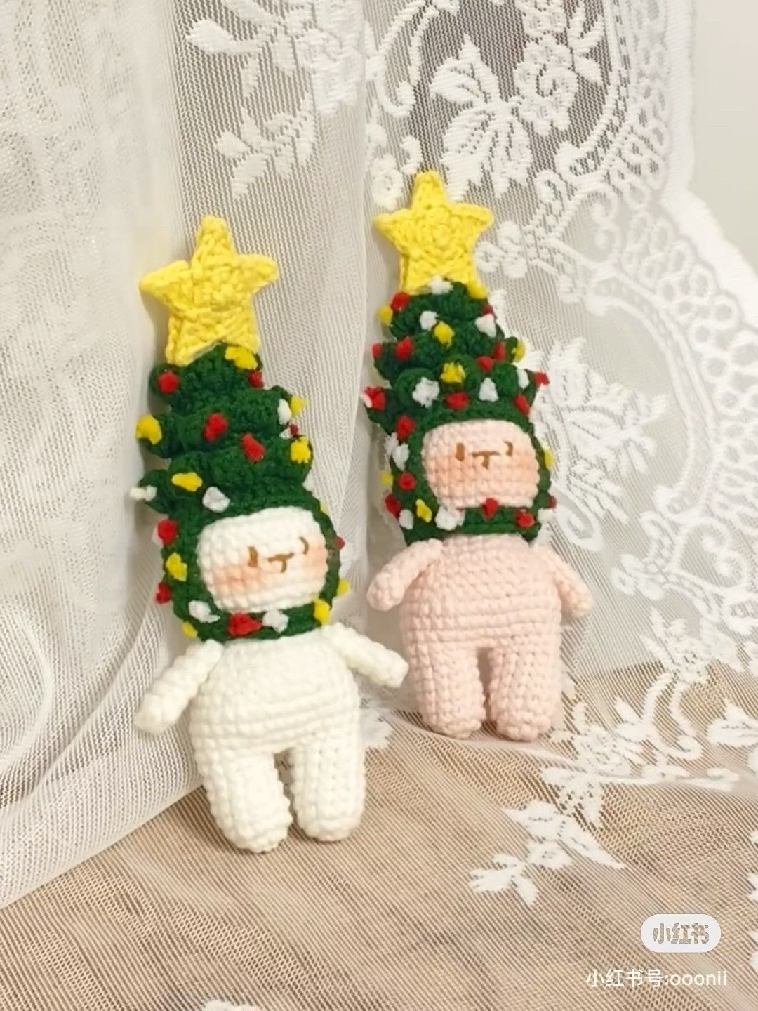 Christmas bear crochet pattern