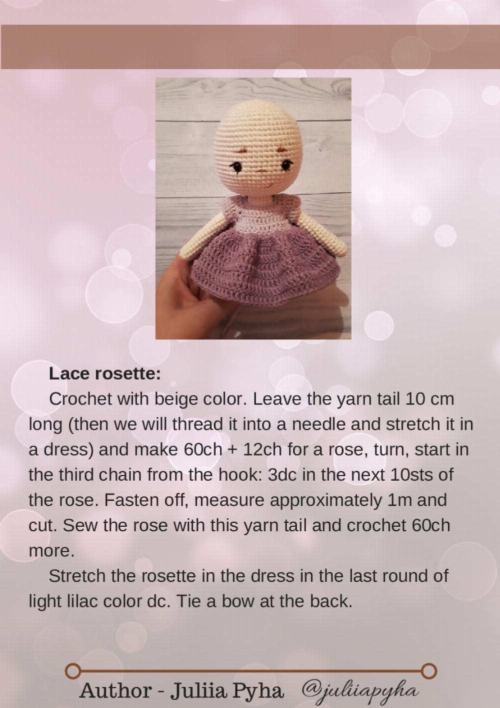 Crochet Doll Pattern Mimi Author