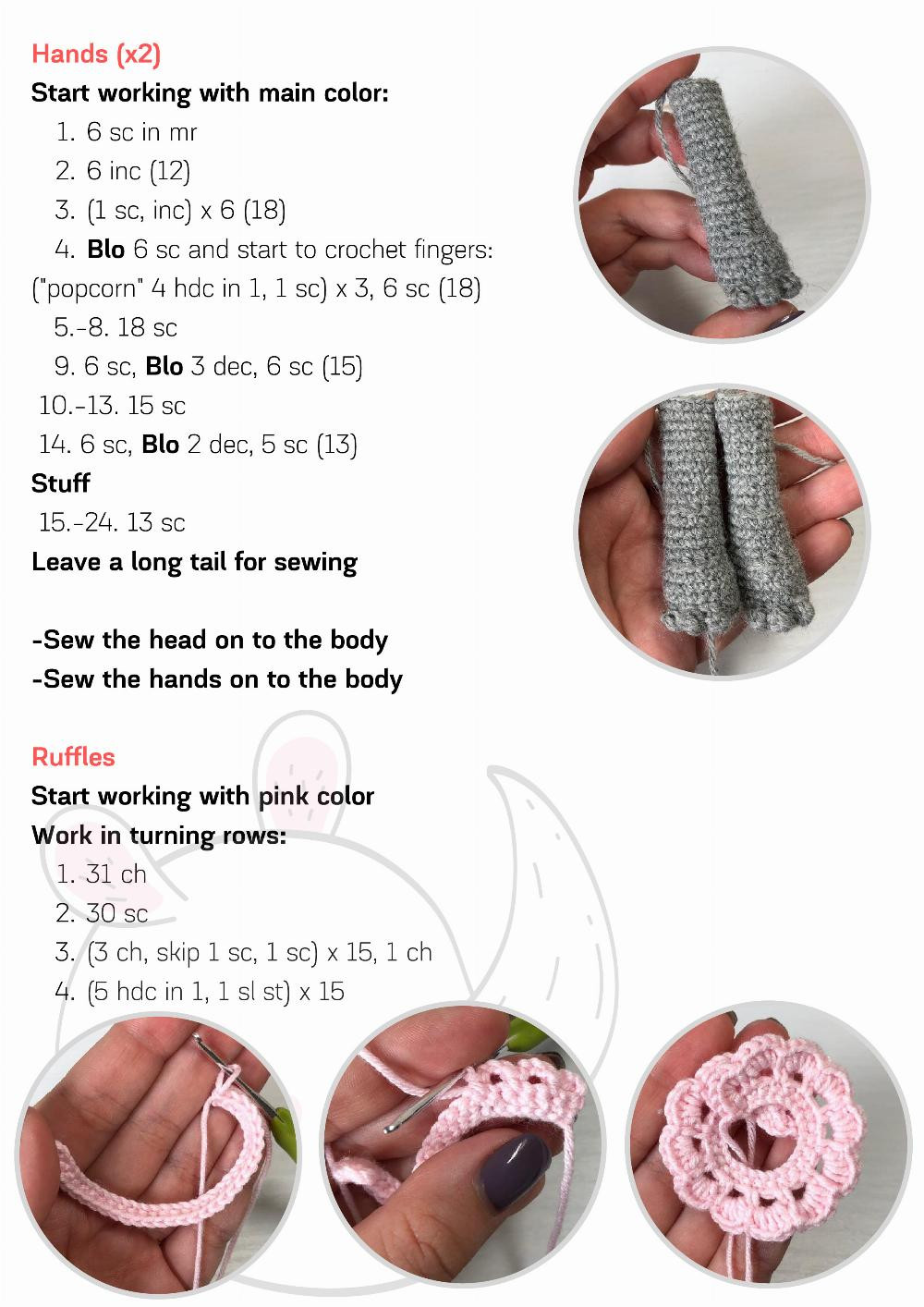 Crochet English Pattern "Rhinoceros"