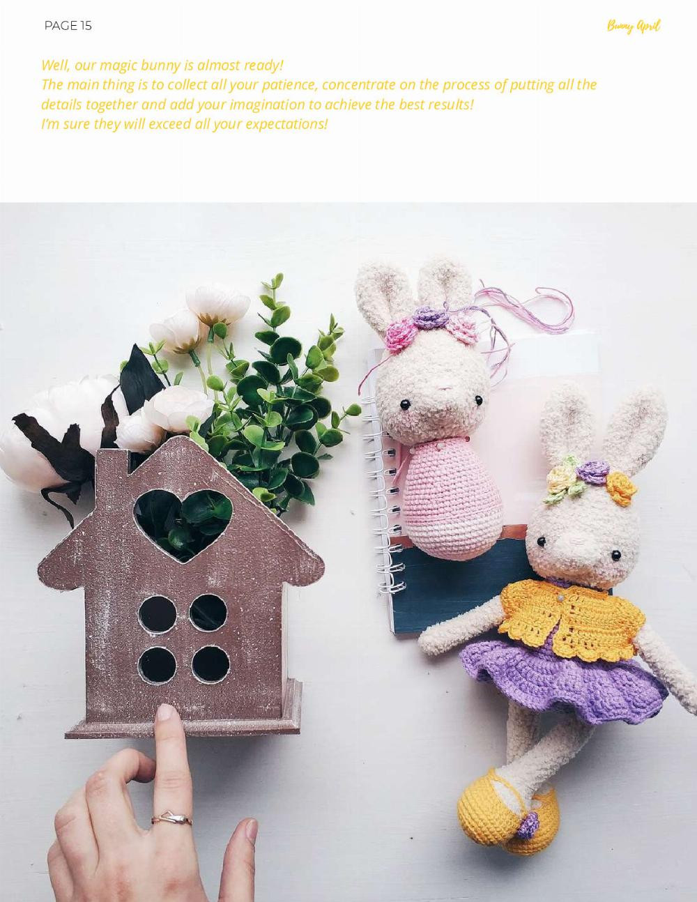 CROCHET PATTERN | APRIL 2018 Bunny April CROCHET PATTERN