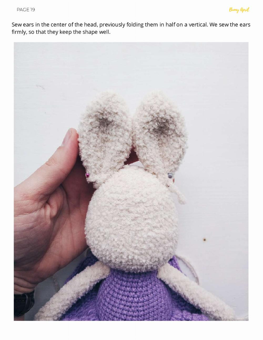 CROCHET PATTERN | APRIL 2018 Bunny April CROCHET PATTERN