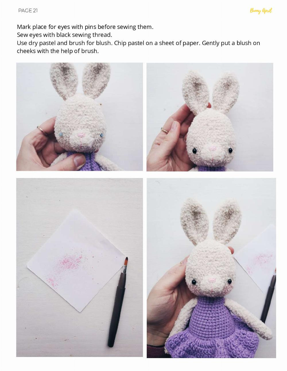 CROCHET PATTERN | APRIL 2018 Bunny April CROCHET PATTERN