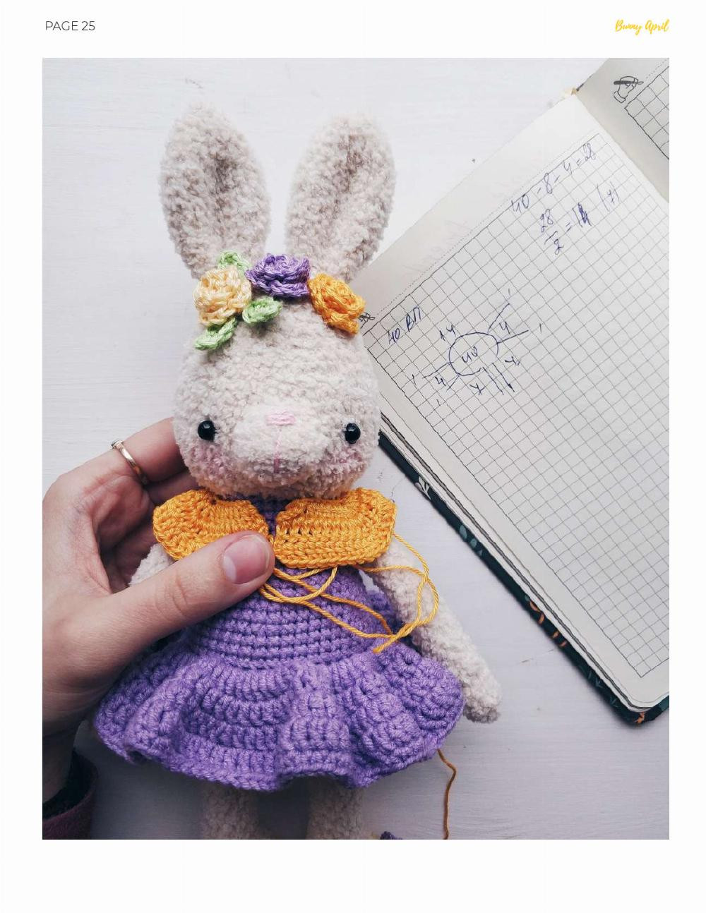 CROCHET PATTERN | APRIL 2018 Bunny April CROCHET PATTERN