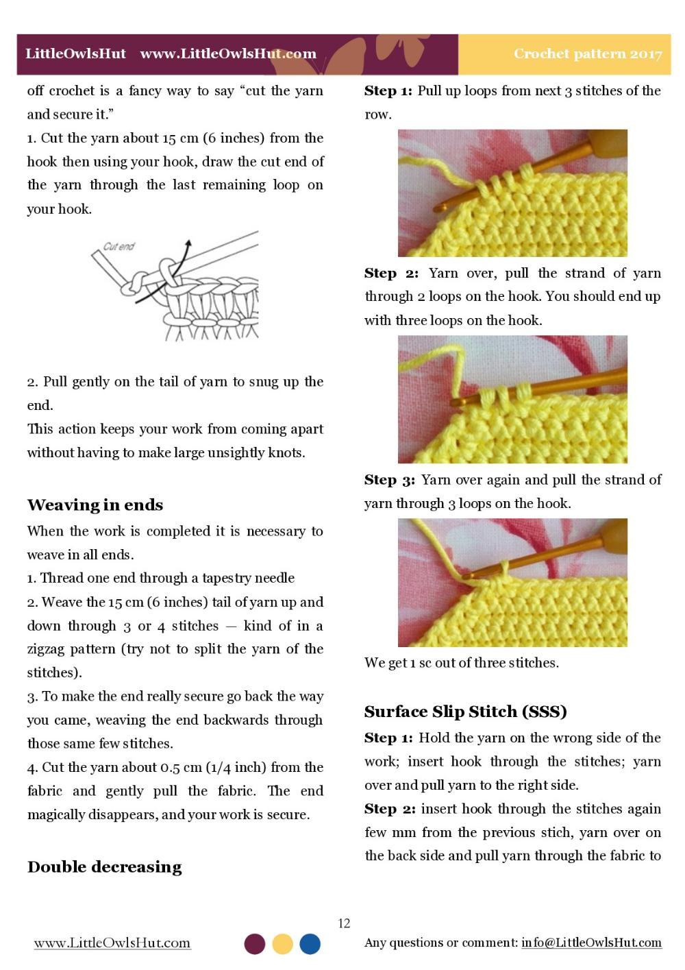 crochet pattern bat bookmark