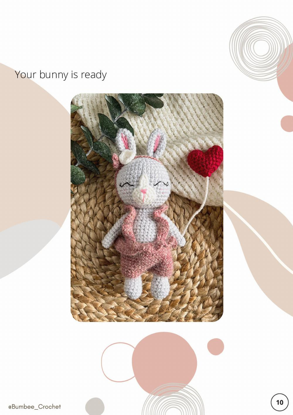 crochet pattern bonnie the bunny