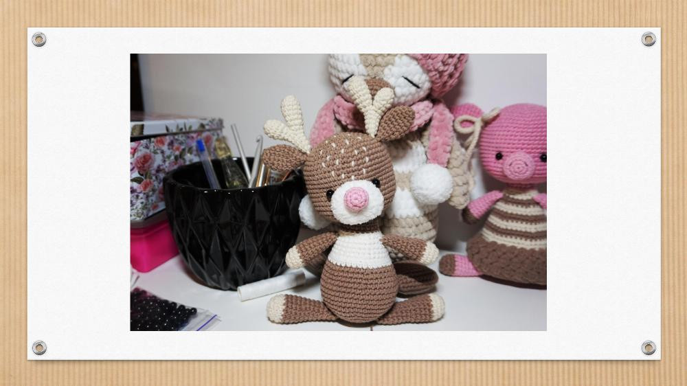 Crochet Pattern «Little deer Bonya»