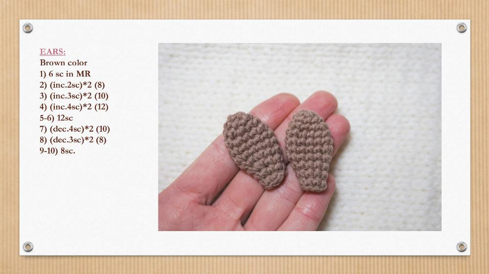 Crochet Pattern «Little deer Bonya»