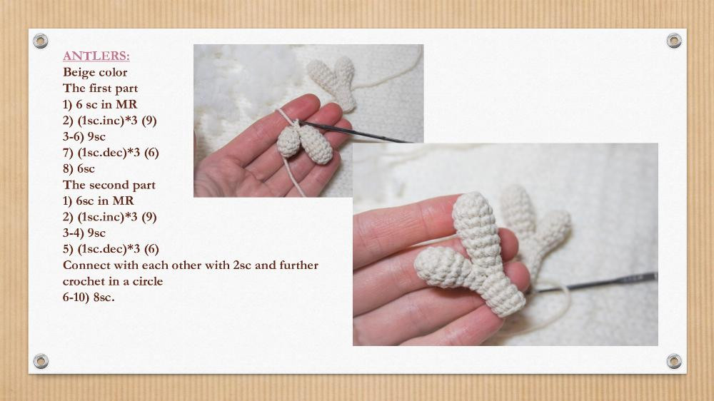 Crochet Pattern «Little deer Bonya»