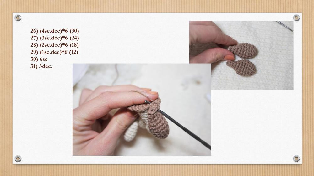 Crochet Pattern «Little deer Bonya»