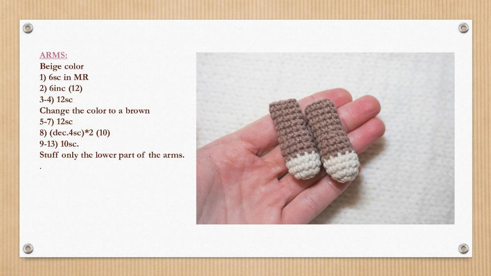 Crochet Pattern «Little deer Bonya»