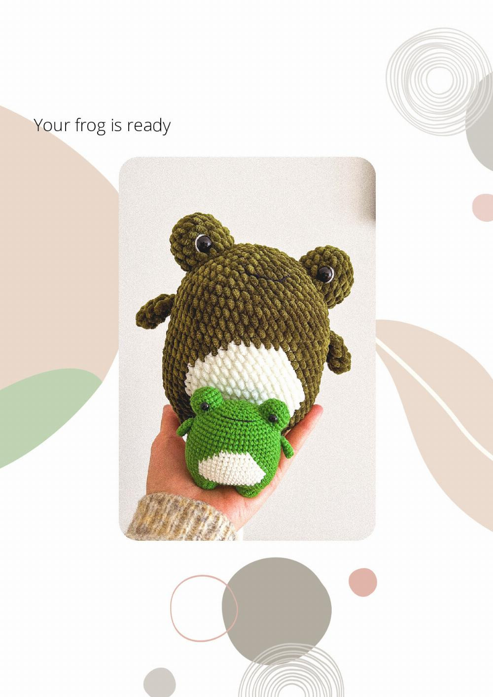 crochet pattern little frog