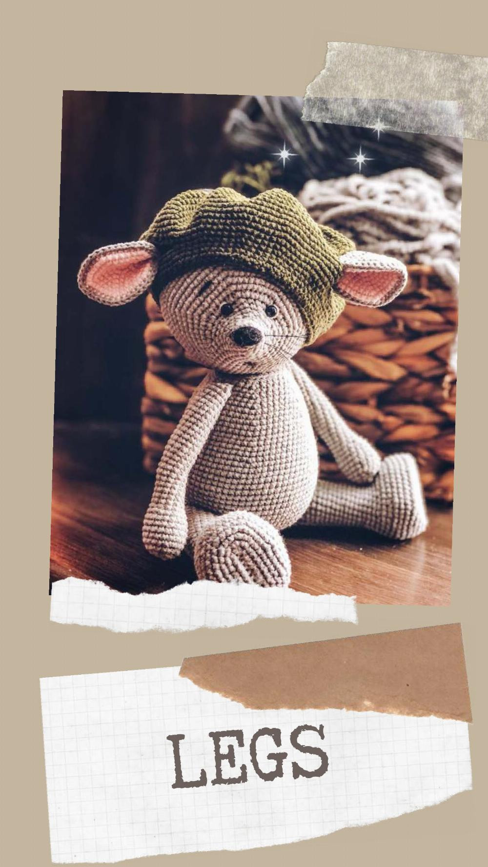 crochet pattern little mouse