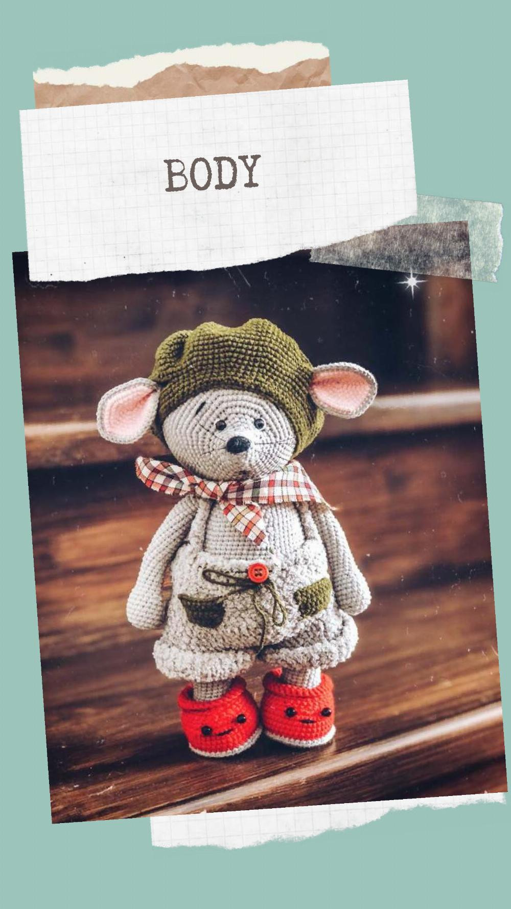 crochet pattern little mouse