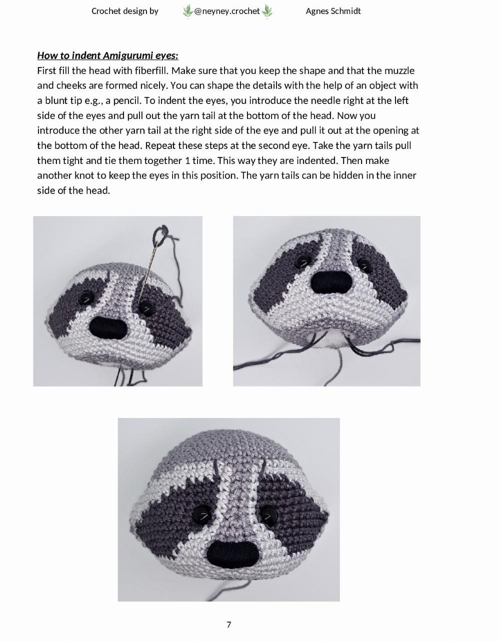Crochet Pattern Mo Agnes Schmidt