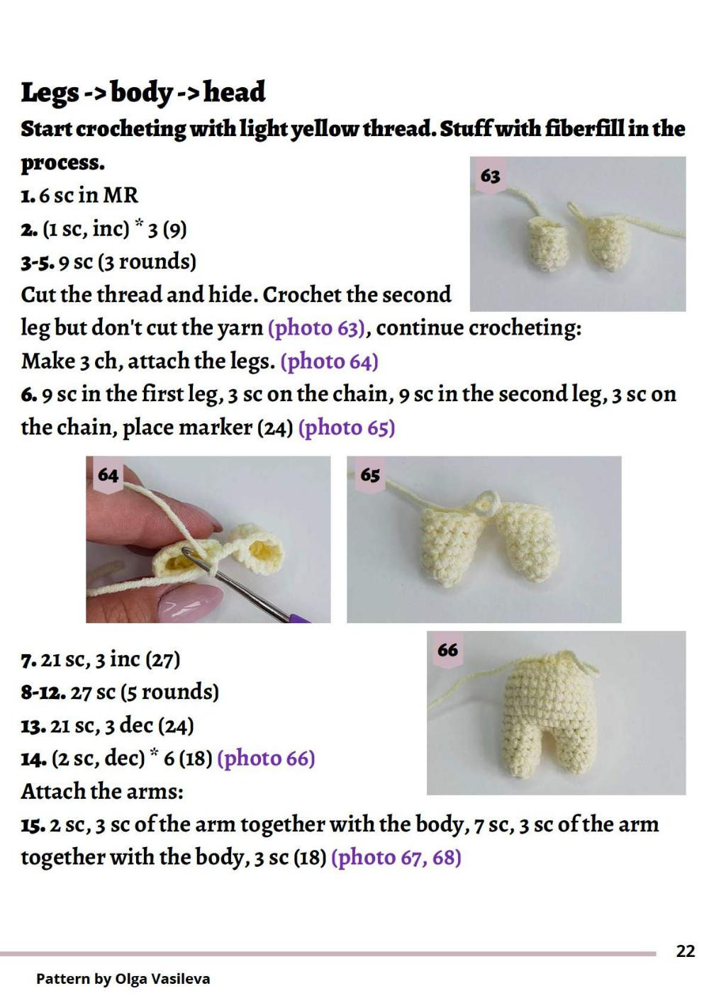 dolly lyolya crochet pattern