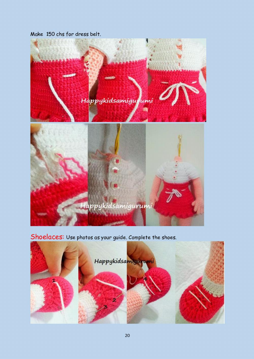 ELA DOLL crochet pattern