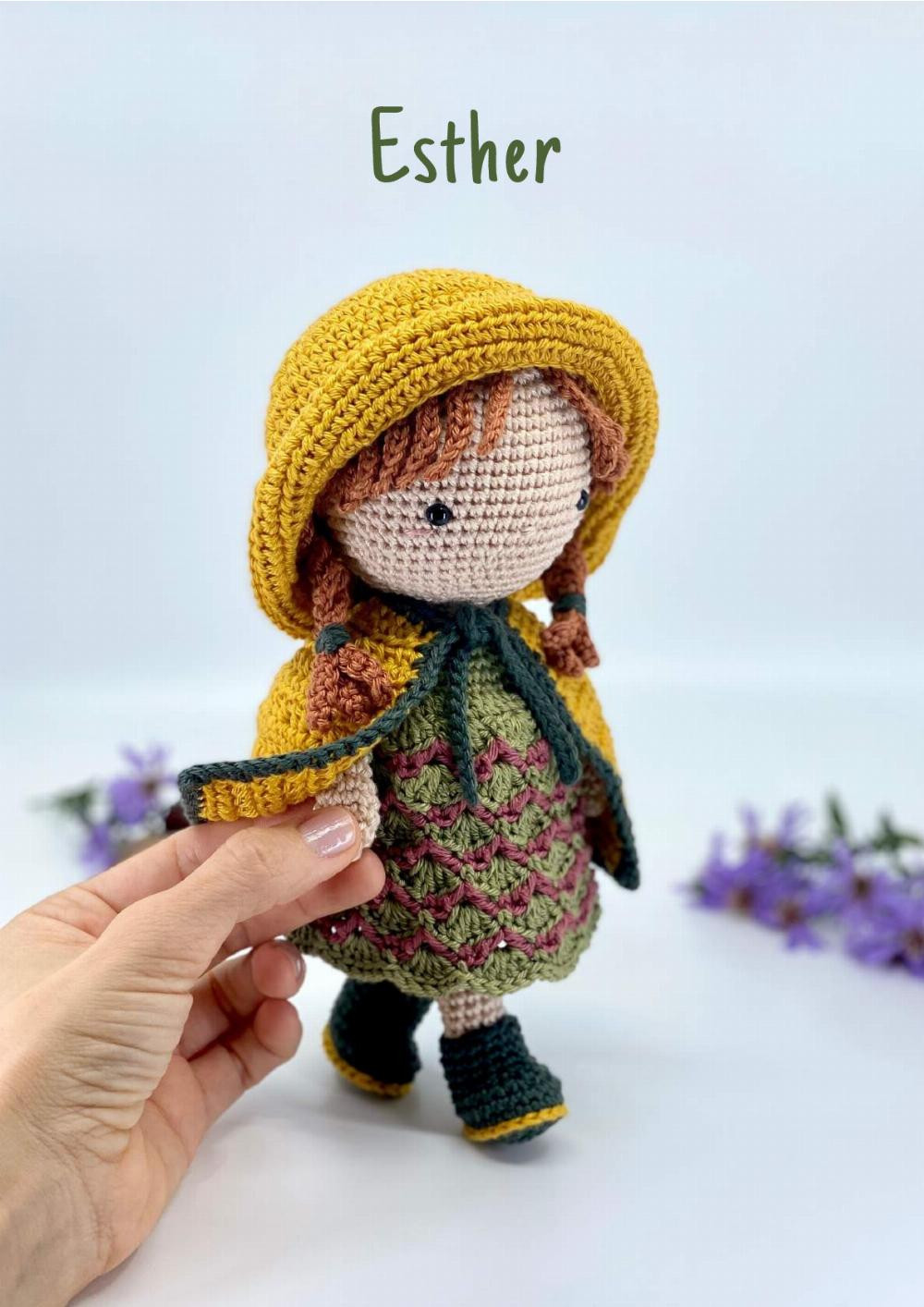 Esther & her Forest Friends crochet pattern