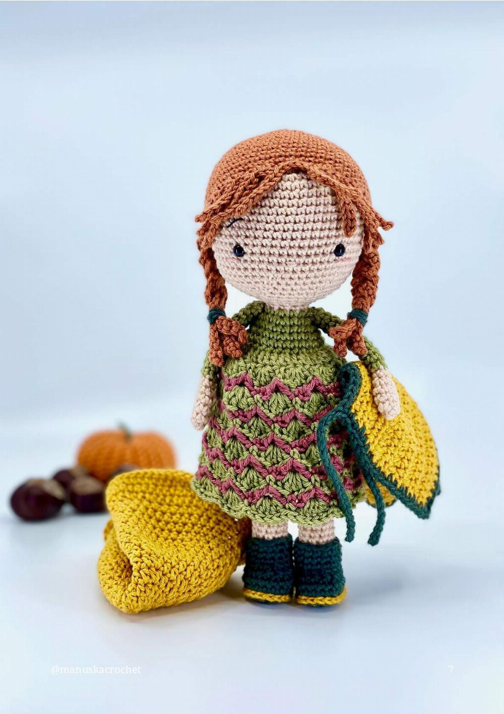 Esther & her Forest Friends crochet pattern