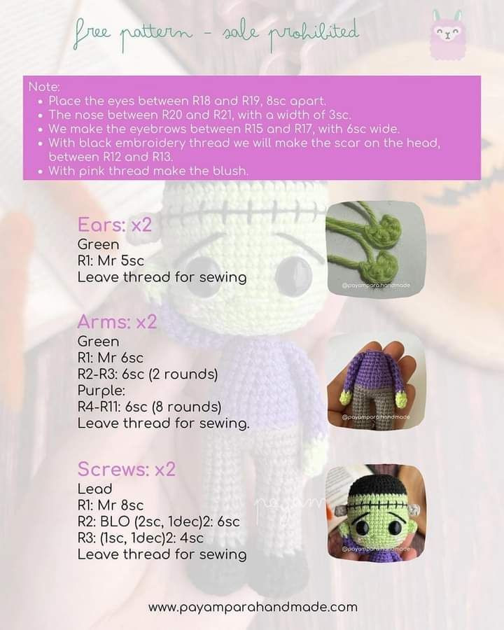 frankie free crochet pattern