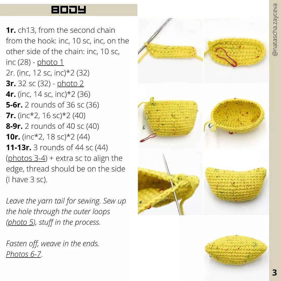 free crochet english pattern chickens