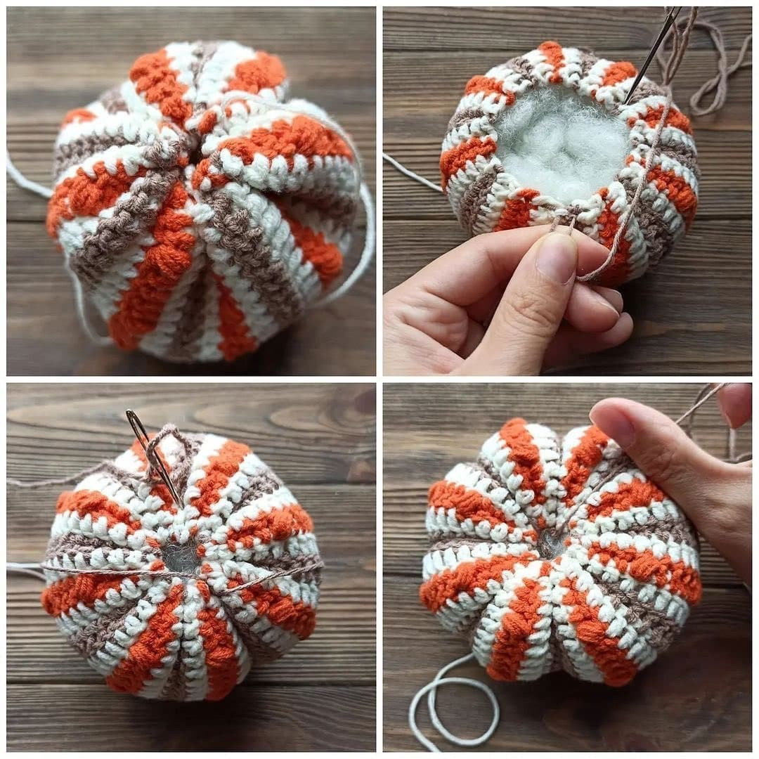 Free Crochet Pattern Easy Pumpkin