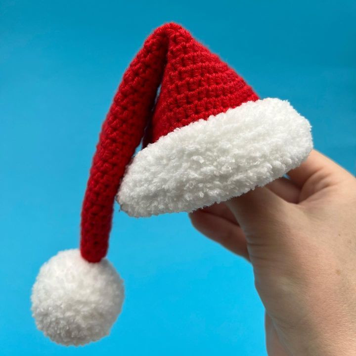 free pattern christmas cap