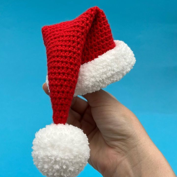 free pattern christmas cap