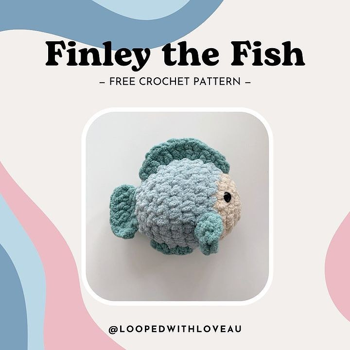 free pattern finley the fish