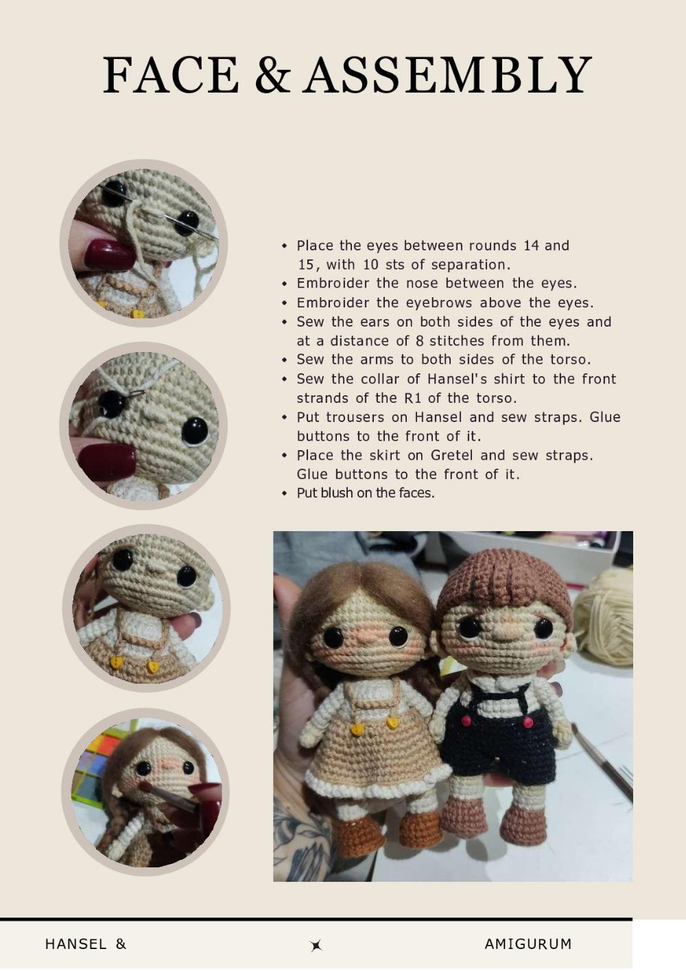 HANSEL & GRETEL crochet pattern