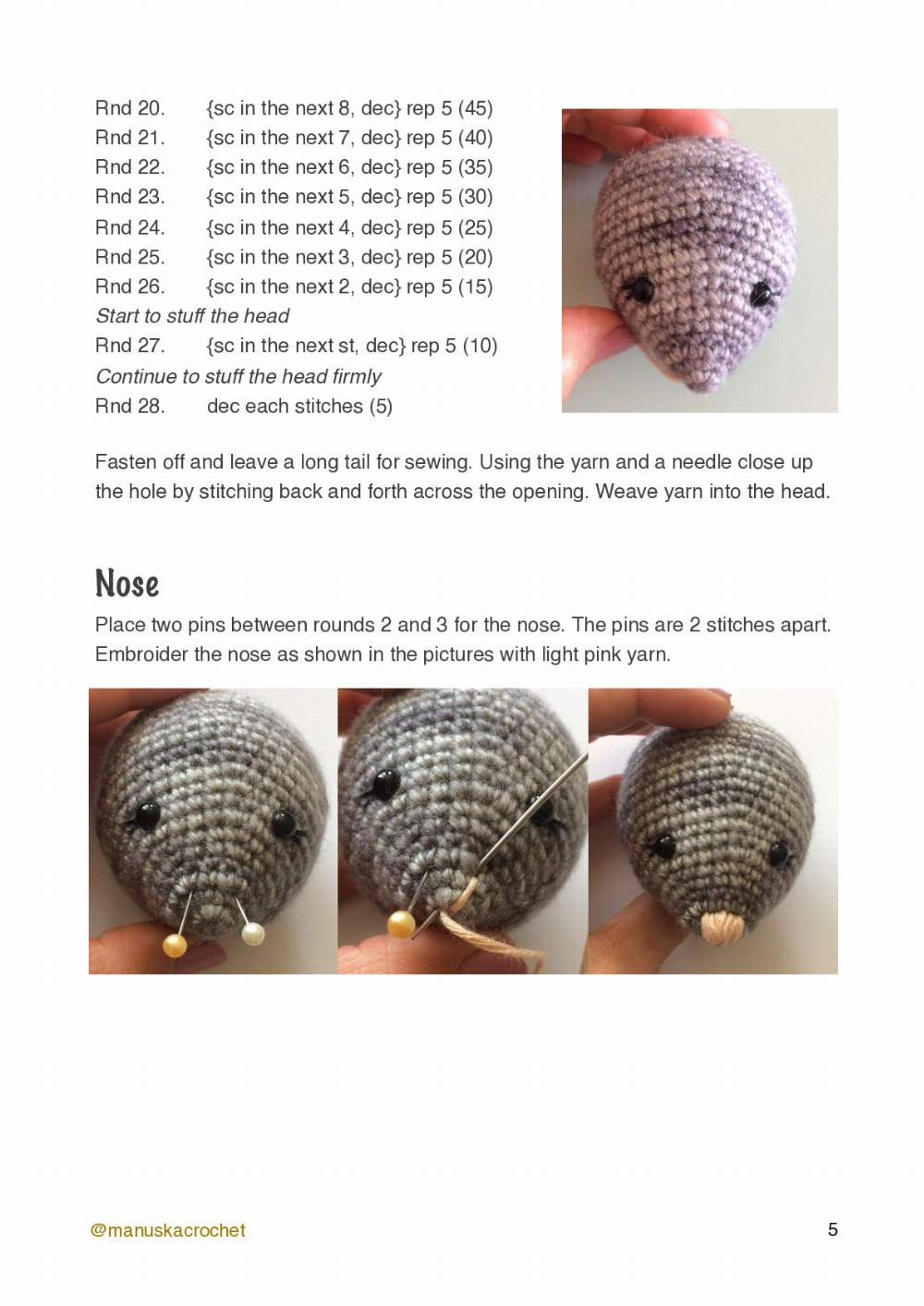 Hope CROCHET PATTERN