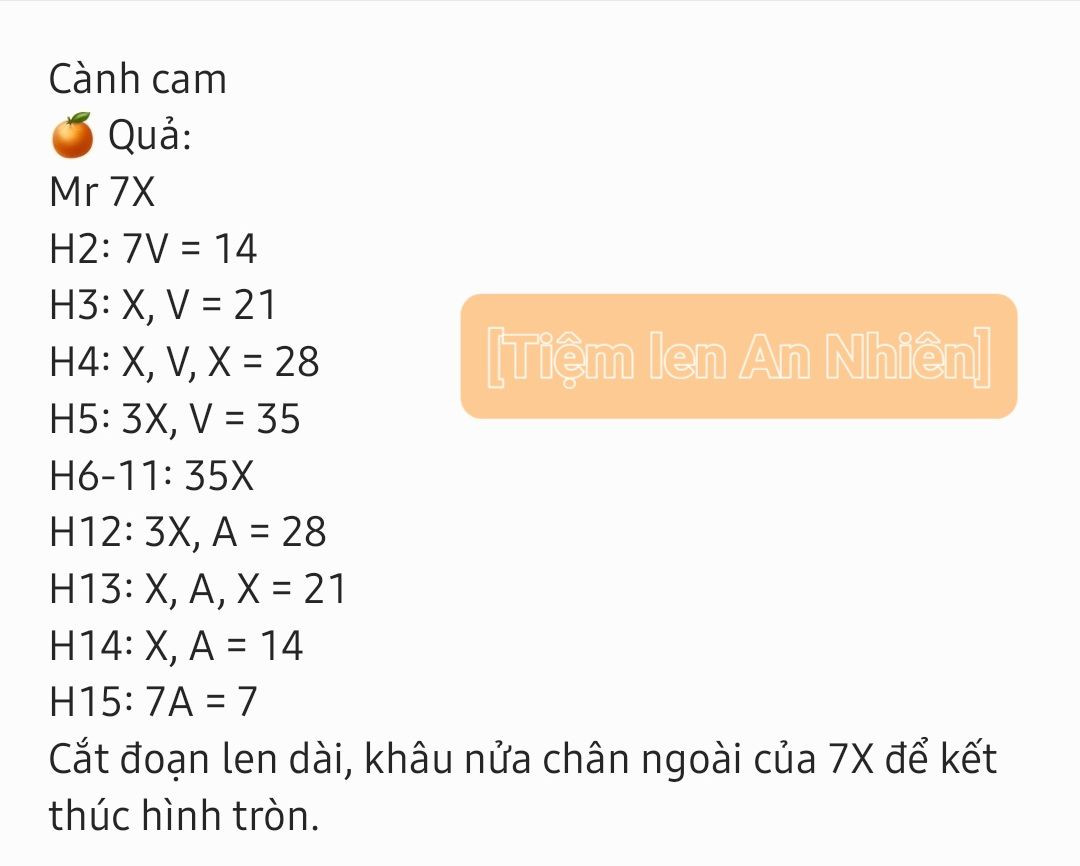 Hướng dẫn móc cành cam