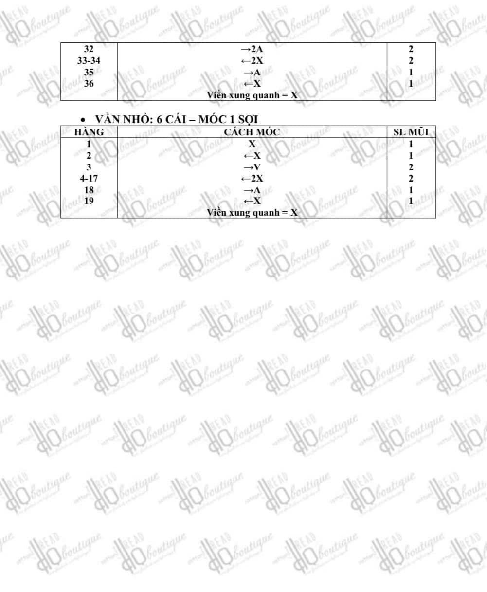 Hướng dẫn móc con cọp (con hổ)