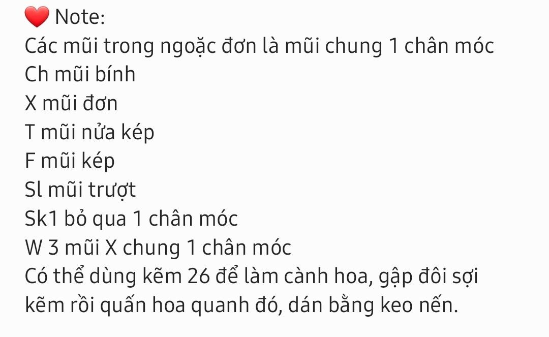 Hướng dẫn móc hoa hồng chùm