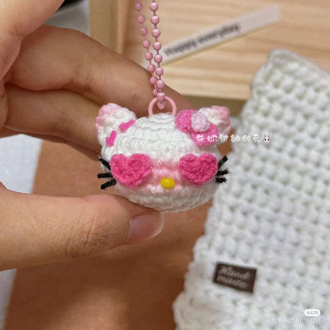 Hướng dẫn móc love eyes hello kitty