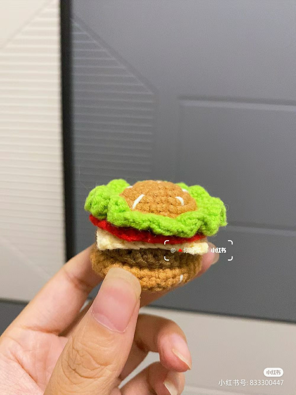 Hướng dẫn móc mochi hamburger mini