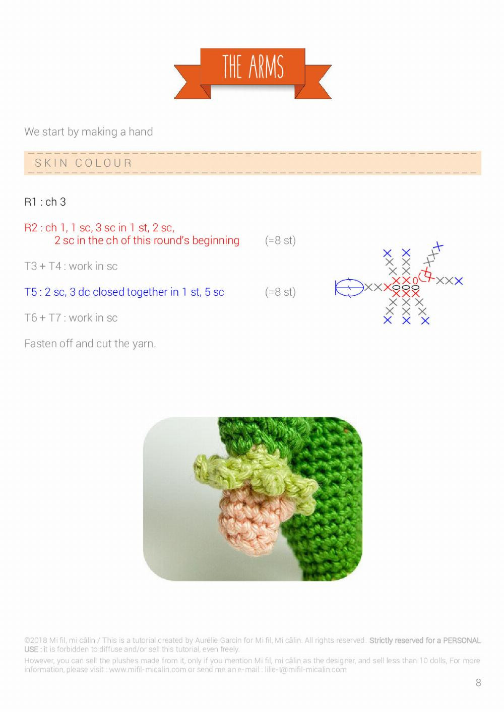 JACK O' LANTERN English pattern