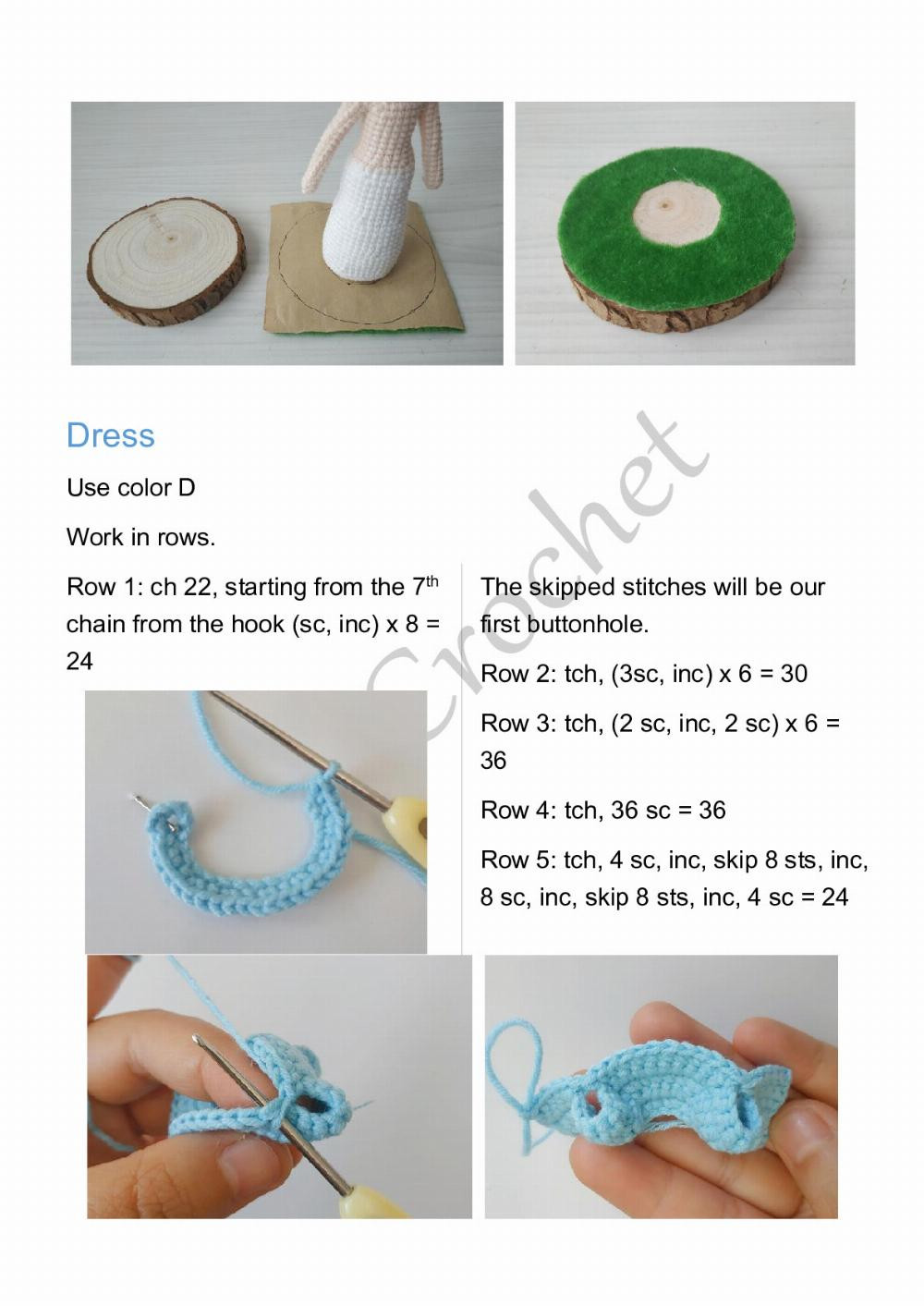 Kaia Crochet Princess Ornaments – Alice Crochet Pattern