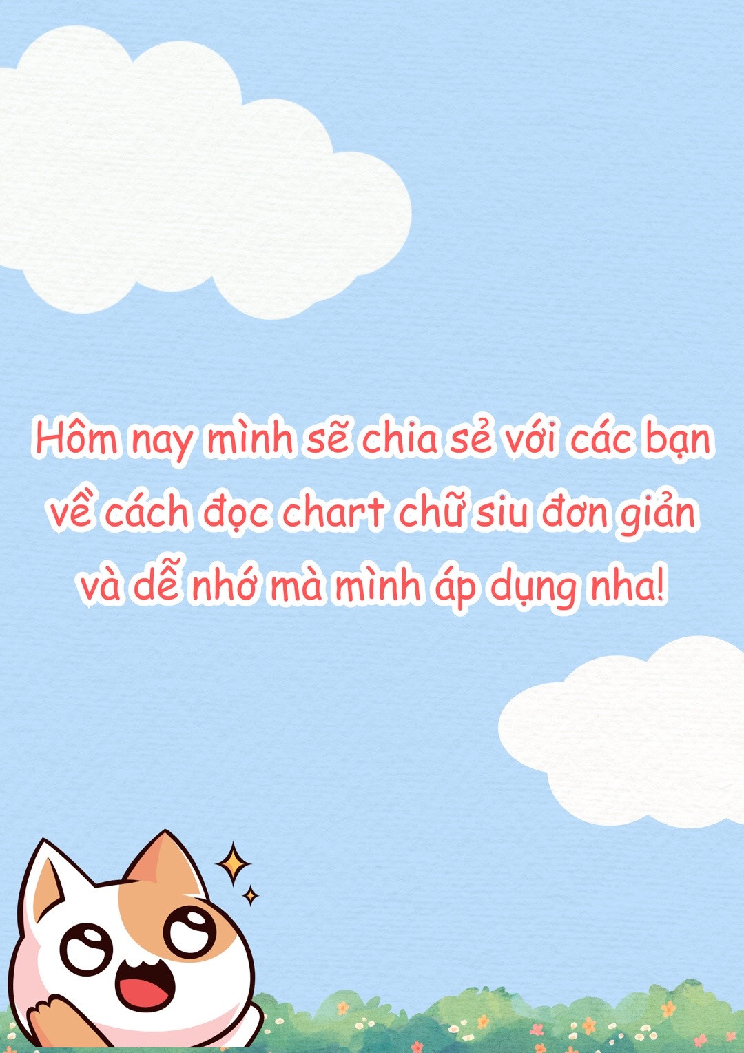 ký hiệu móc len Chart chữ đơn giản thường gặp