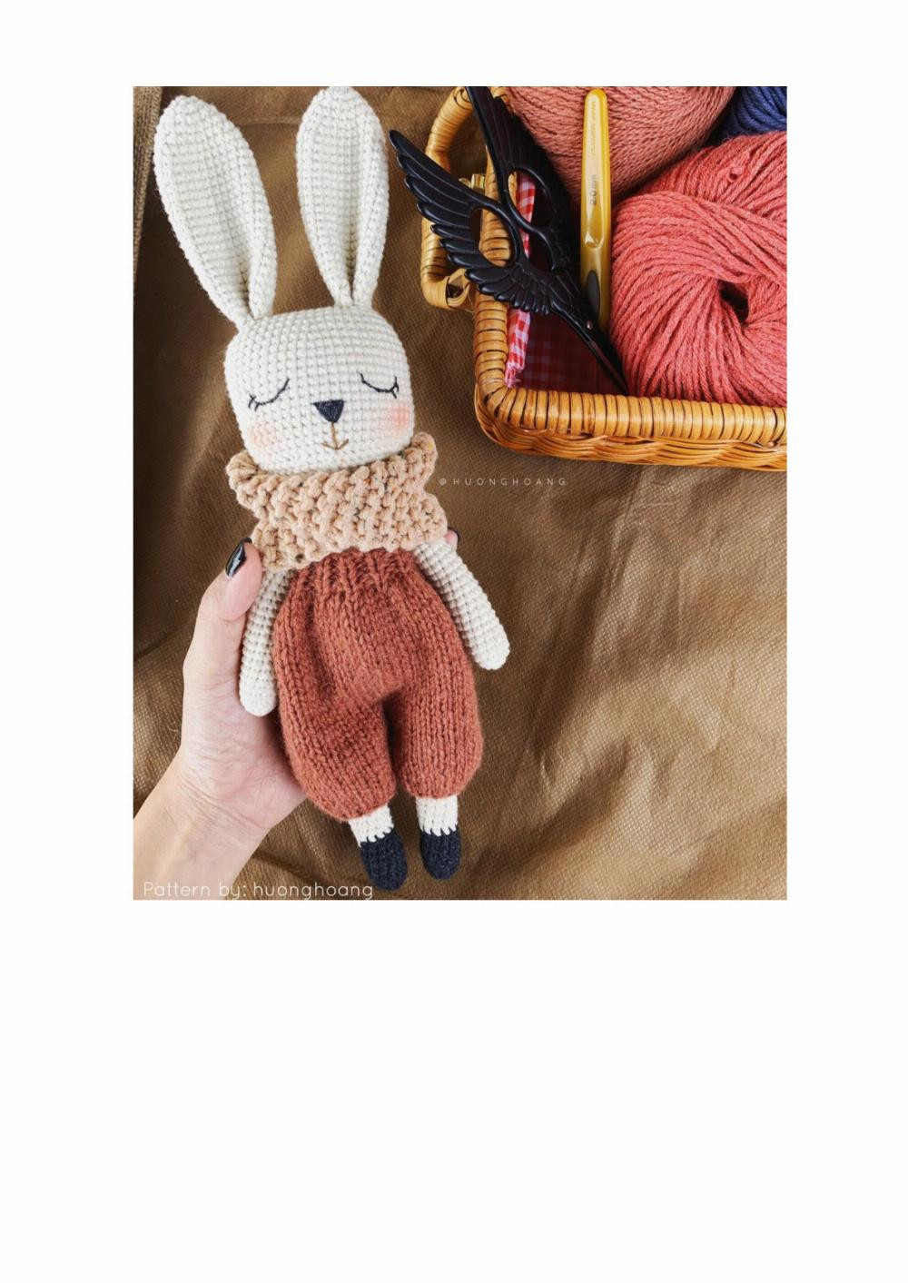 lily the bunny crochet pattern
