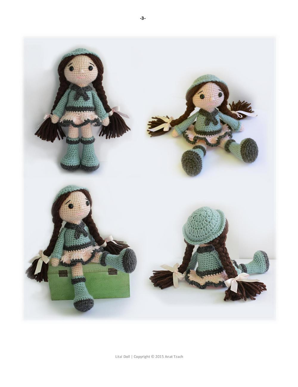 Lital Doll crochet pattern