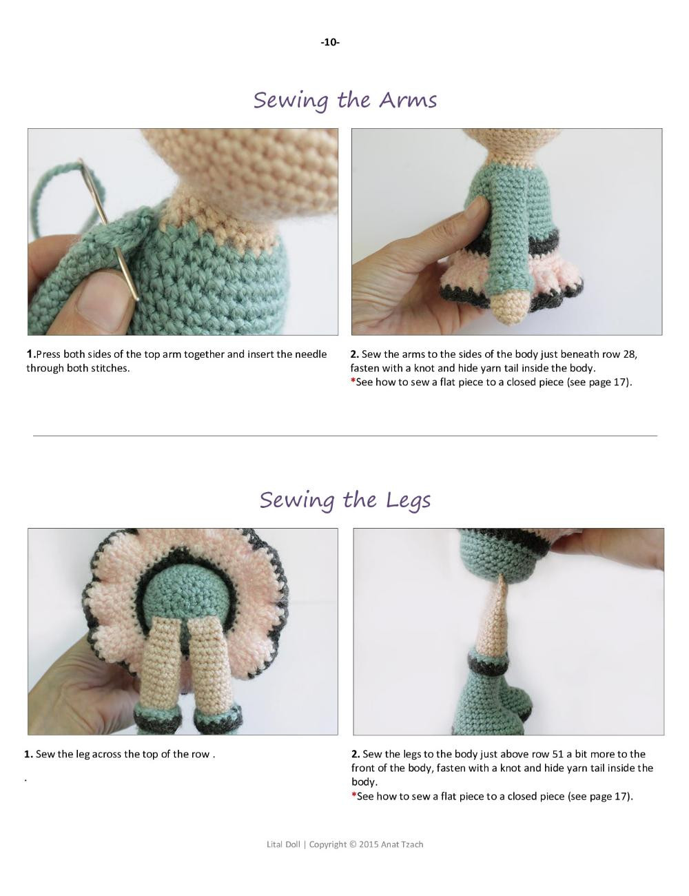 Lital Doll crochet pattern