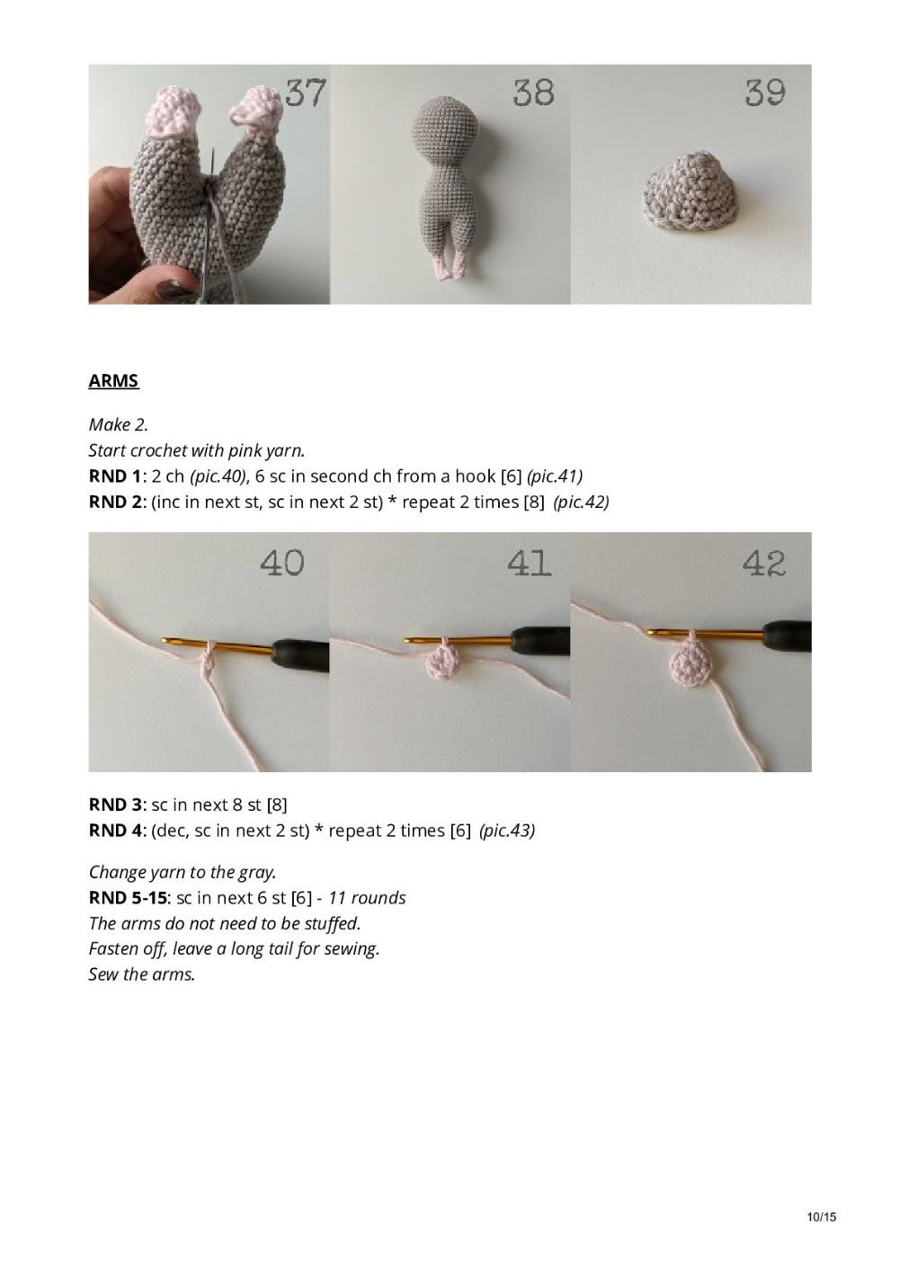 Little crochet mouse FREE PATTERN