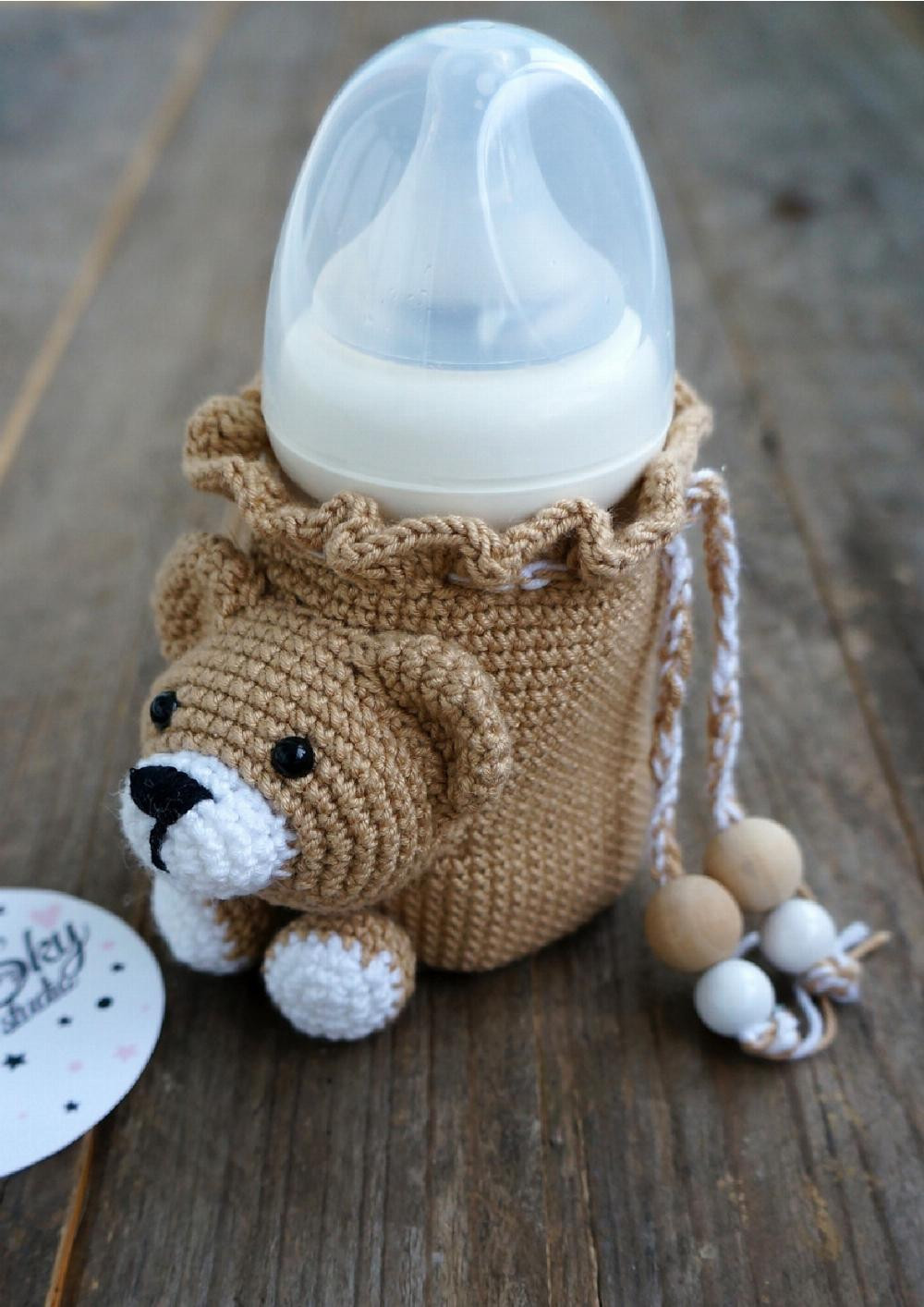 little kids BOTTLE Cover crochet pattern