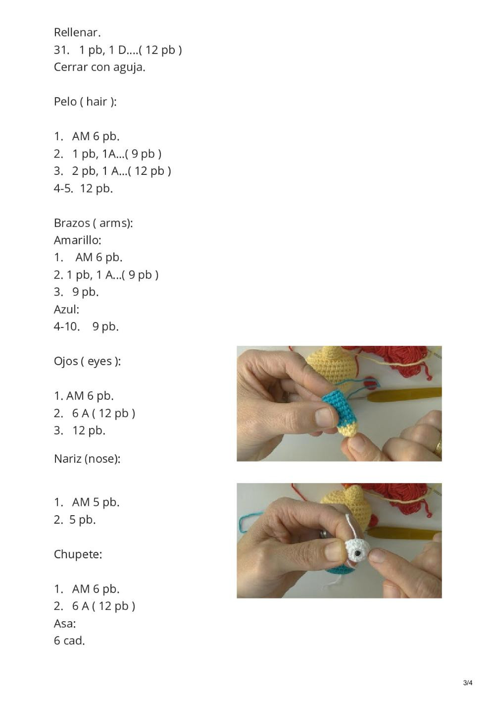 Maggie Simpson amigurumi tutorial