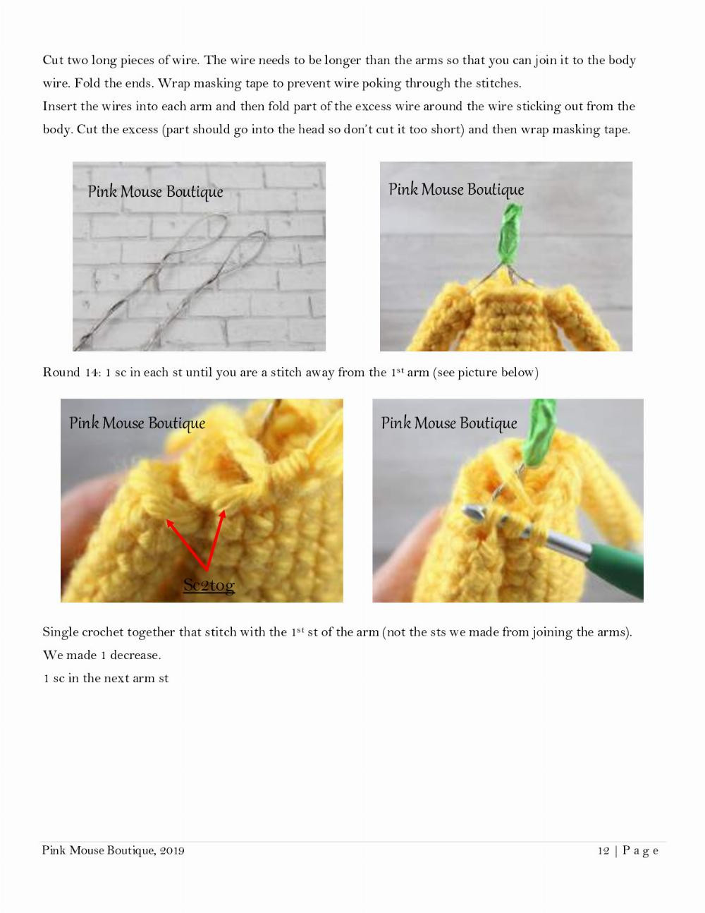 MARIGOLD crochet pattern