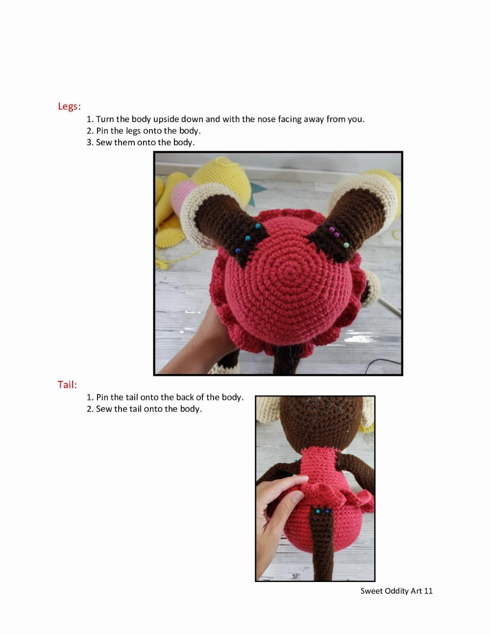 Matilda the Monkey Crochet Pattern