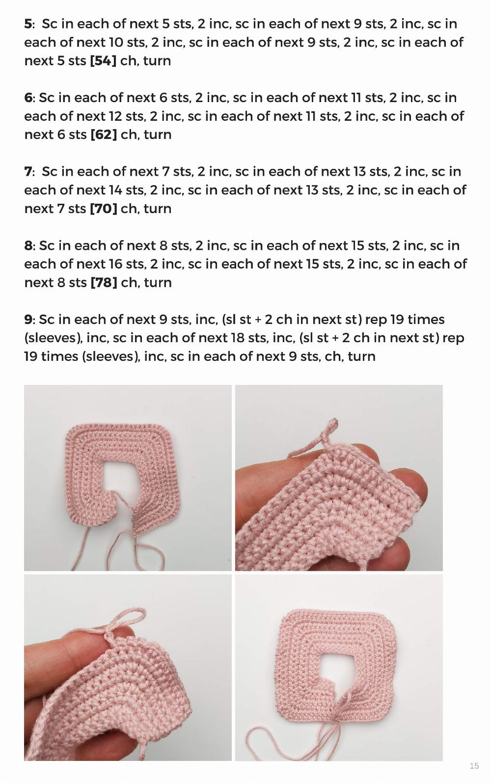 NEWBORN GOOSE crochet pattern