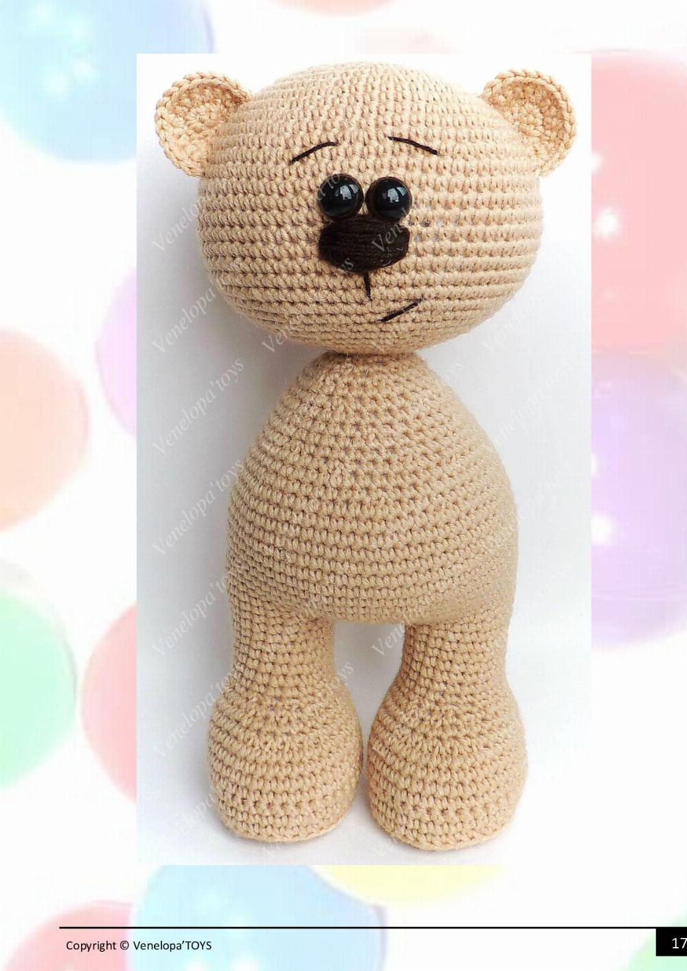 Pattern by Venelopa’TOYS «Bruin Bear»