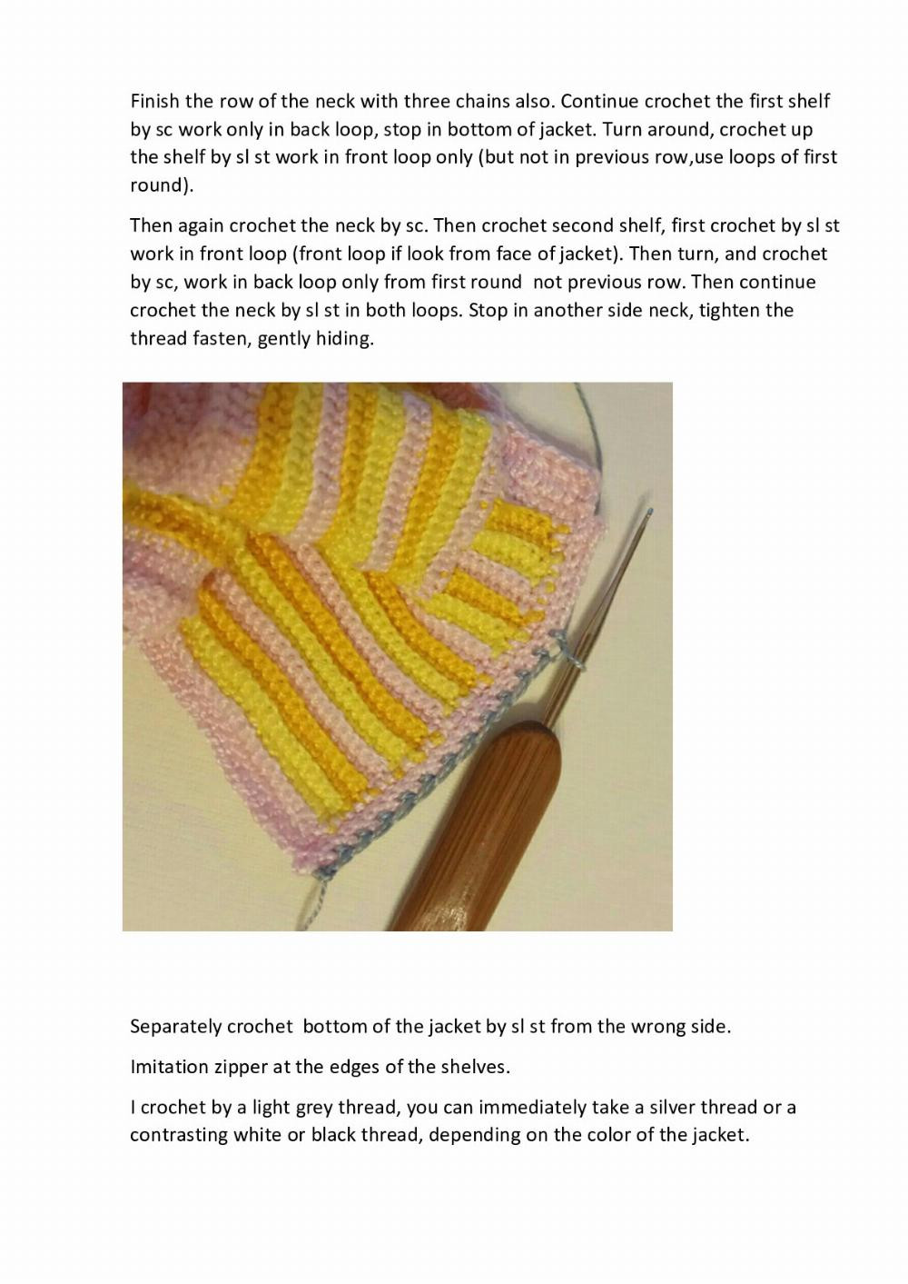 pattern for doll crochet